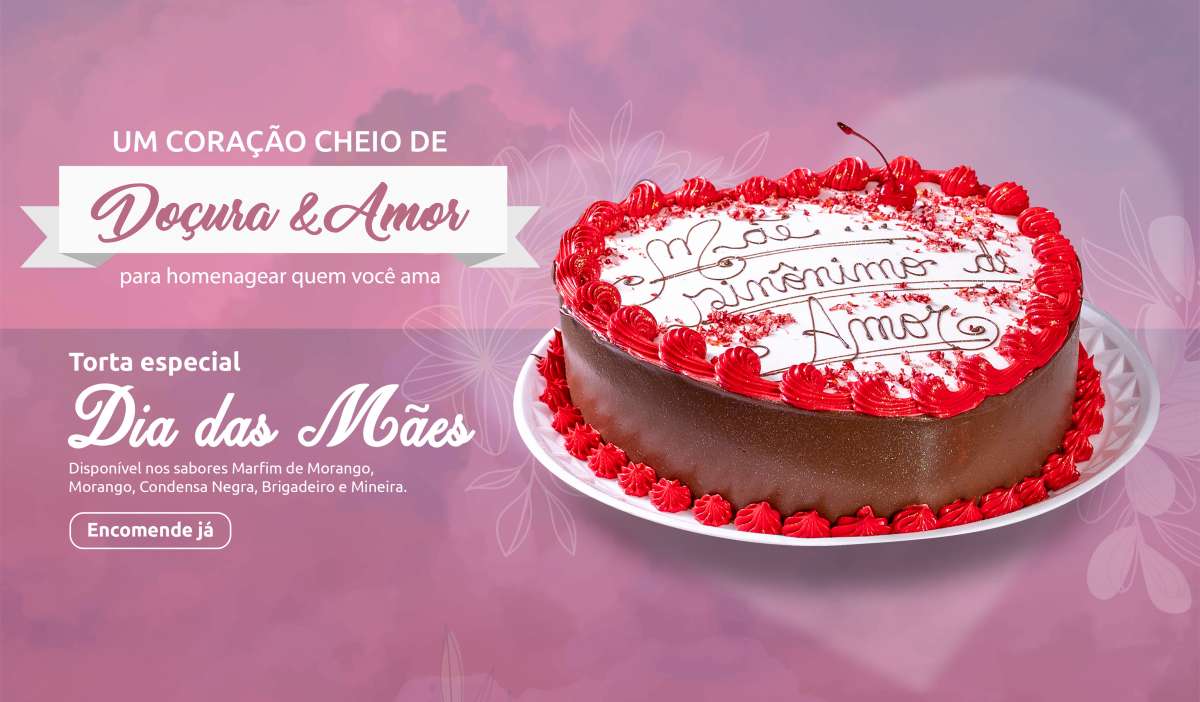 Torta Especial Dia das Mães